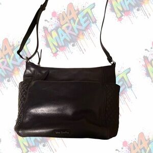 Vera Bradley Black Quilted Shoulder Bag